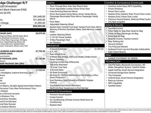 Used 2023 Dodge Challenger R/T w/ Plus Package RWD image 12