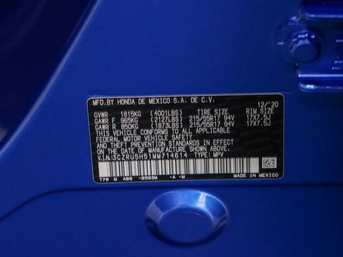 Used 2021 Honda HR-V EX image 32