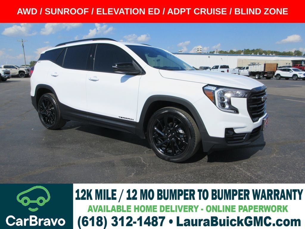 Certified 2024 GMC Terrain SLT w/ Elevation Edition AWD/4WD image 1