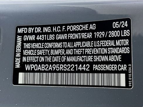 Certified 2024 Porsche 911 Carrera 4S image 31