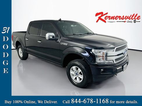 Used 2019 Ford F150 Platinum w/ Equipment Group 701A Luxury AWD/4WD image 1