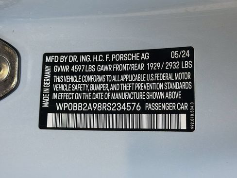 Certified 2024 Porsche 911 Targa 4 GTS AWD/4WD image 33