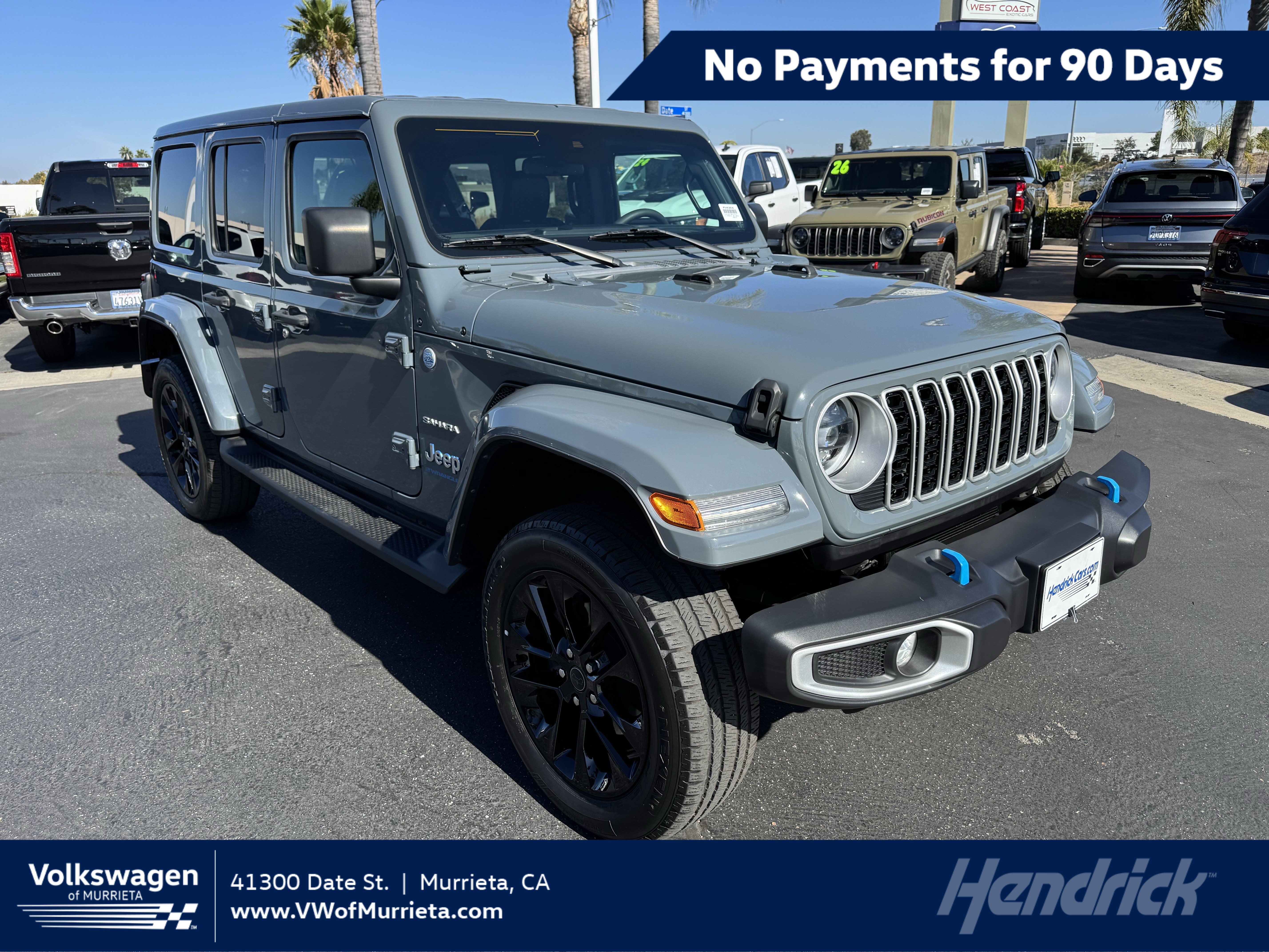 Used 2024 Jeep Wrangler Unlimited Sahara AWD/4WD image 1