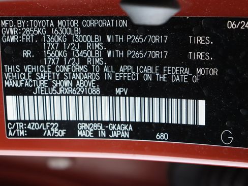 Certified 2024 Toyota 4Runner TRD Pro AWD/4WD image 44