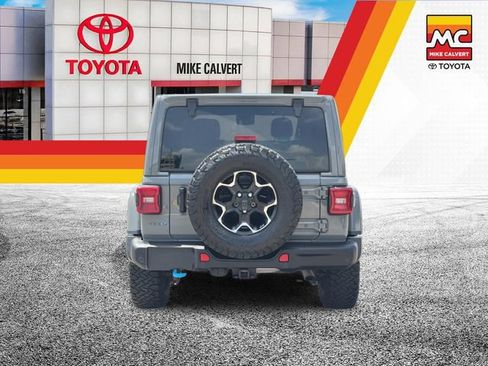 Used 2021 Jeep Wrangler Unlimited Rubicon 4xe w/ Steel Bumper Group AWD/4WD image 4