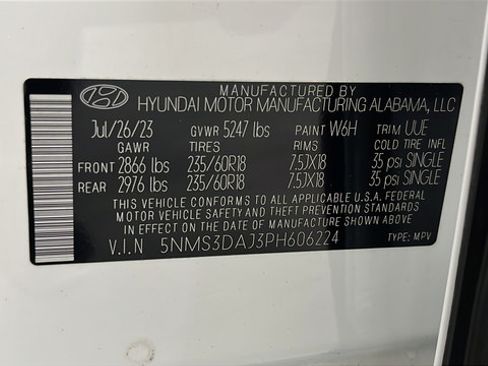 Used 2023 Hyundai Santa Fe SEL w/ Premium Package AWD/4WD image 29