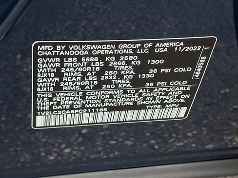 Certified 2023 Volkswagen Atlas Cross Sport SE AWD/4WD image 31