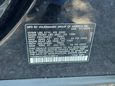 Used 2026 Volkswagen Atlas SE FWD image 31