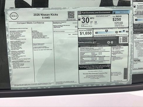 New 2026 Nissan Kicks S image 14