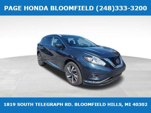 Used 2018 Nissan Murano Platinum image 1