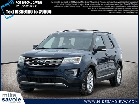 Used 2016 Ford Explorer XLT w/ Equipment Group 202A image 1