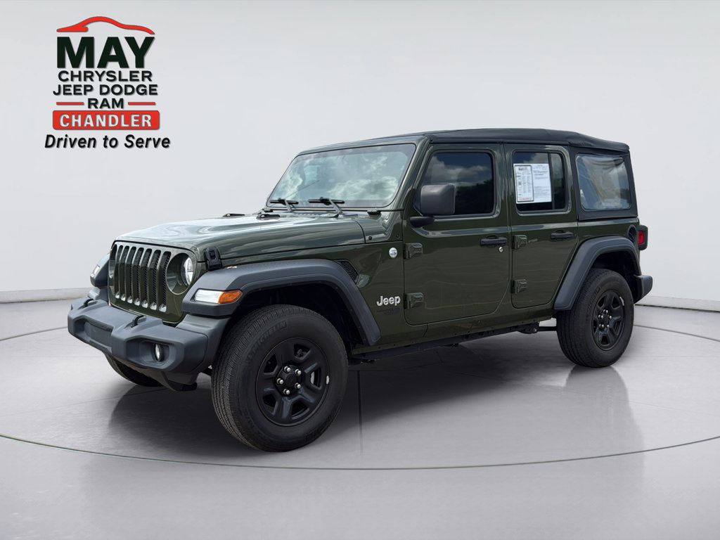 Certified 2021 Jeep Wrangler Unlimited Sport AWD/4WD image 3