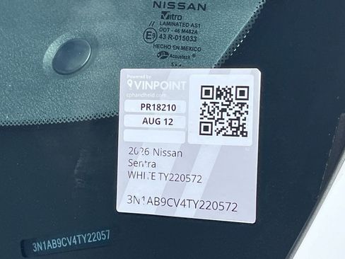 Used 2026 Nissan Sentra SV w/ Floor Mat Package FWD image 30
