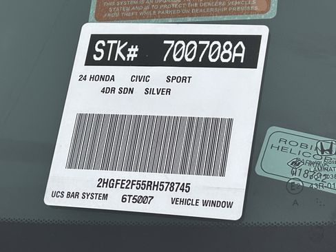 Certified 2024 Honda Civic Sport image 31