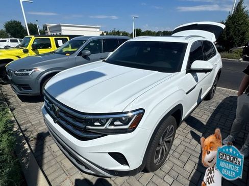 Used 2020 Volkswagen Atlas Cross Sport SEL Premium w/ Cross Sport MDO Package AWD/4WD image 2