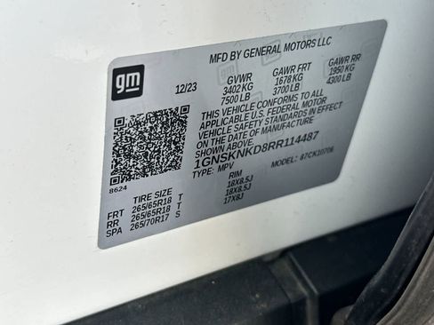 Used 2024 Chevrolet Tahoe LT w/ Max Trailering Package AWD/4WD image 31