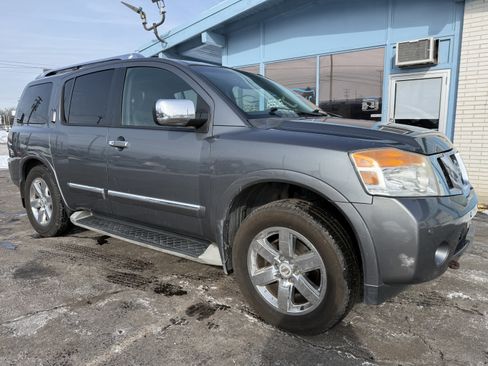 Used 2014 Nissan Armada Platinum w/ 2nd Row Captain Seat Package image 7