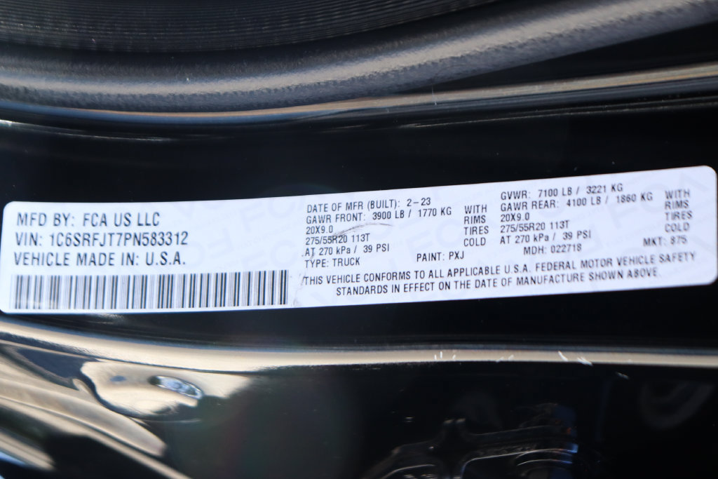 Used 2023 RAM 1500 Laramie AWD/4WD image 52