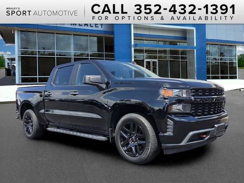 Used 2022 Chevrolet Silverado 1500 Custom w/ LPO, Blackout Package image 1