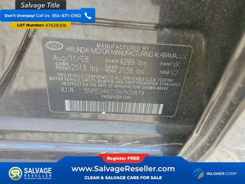 Used 2009 Hyundai Sonata Limited image 16