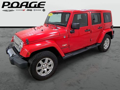 Used 2014 Jeep Wrangler Unlimited Sahara w/ Max Tow Package image 1