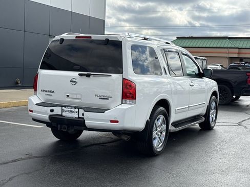 Used 2011 Nissan Armada Platinum w/ 2nd Row Captain Seat Pkg image 3