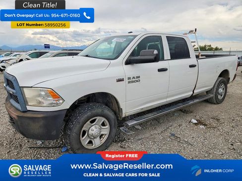 Used 2014 RAM 2500 Tradesman w/ HD Snow Plow Prep Group AWD/4WD image 1