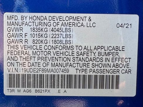 Used 2021 Acura ILX FWD image 13