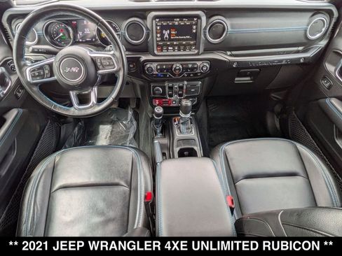 Used 2021 Jeep Wrangler Unlimited Rubicon 4xe w/ Steel Bumper Group AWD/4WD image 25