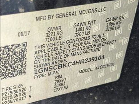 Used 2017 Chevrolet Tahoe LT w/ LT Midnight Edition image 21