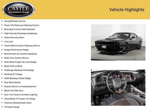 Used 2022 Dodge Challenger R/T w/ Plus Package RWD image 16