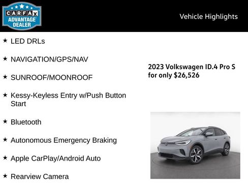 Certified 2023 Volkswagen ID.4 Pro S AWD/4WD image 5