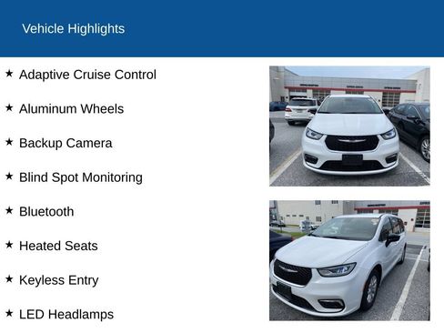 Used 2024 Chrysler Pacifica Touring-L FWD image 2