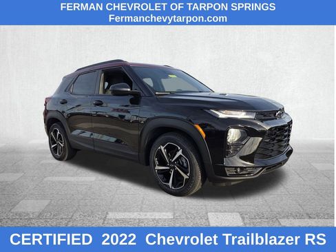 Certified 2022 Chevrolet TrailBlazer RS w/ Sun and Liftgate Package image 1