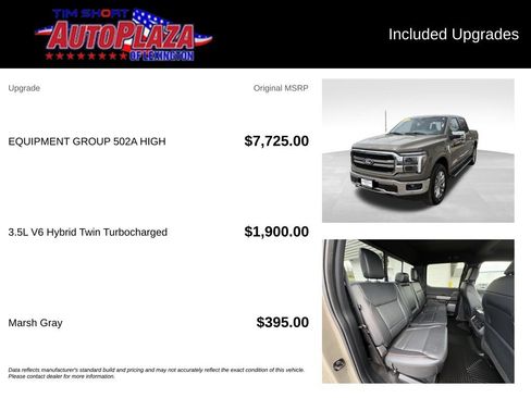 Used 2025 Ford F150 Lariat w/ Equipment Group 502A High AWD/4WD image 22