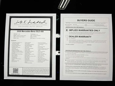 Certified 2026 Mercedes-Benz GLE 450 4MATIC image 48