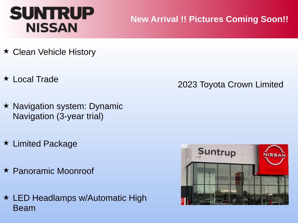 Used 2023 Toyota Crown AWD/4WD image 3