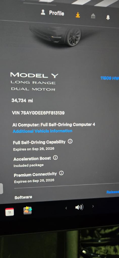 Used 2023 Tesla Model Y Long Range AWD/4WD image 7