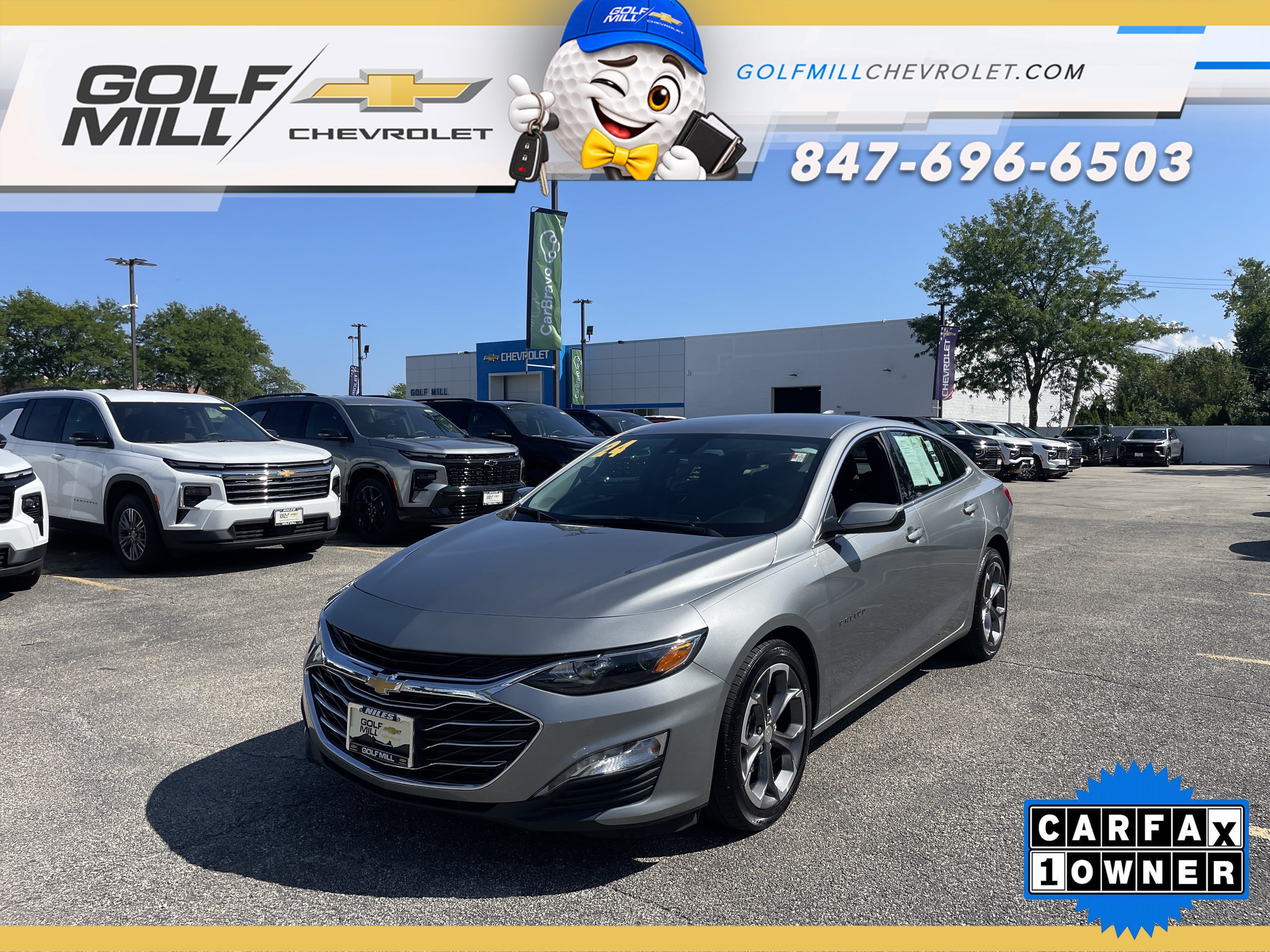 Used 2024 Chevrolet Malibu LT FWD image 1