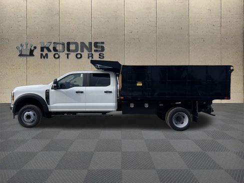 New 2025 Ford F550 PJs Landscape Dump Body with U image 4