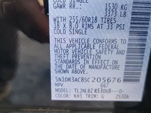 Certified 2025 Nissan Pathfinder S w/ Cargo Package image 34