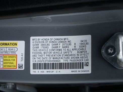 Used 2025 Honda Civic Sport image 42