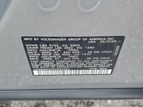 New 2026 Volkswagen Atlas SE image 29