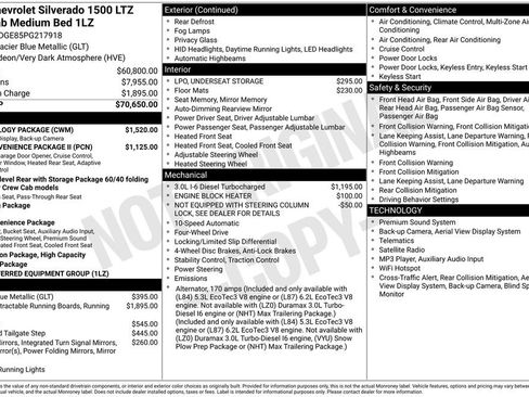 Used 2023 Chevrolet Silverado 1500 LTZ w/ Technology Package AWD/4WD image 2