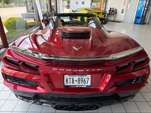 Used 2024 Chevrolet Corvette Z06 w/ Chrome Exterior Badge Package RWD image 13