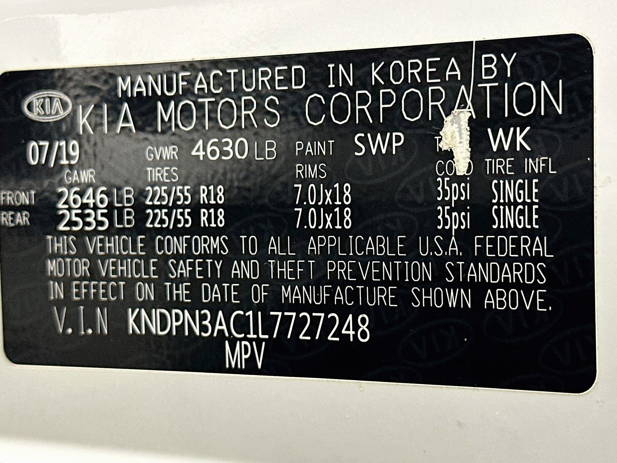 Used 2020 Kia Sportage EX FWD image 12