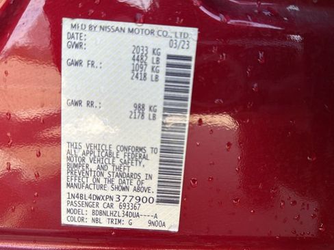 Certified 2023 Nissan Altima 2.5 SV image 20