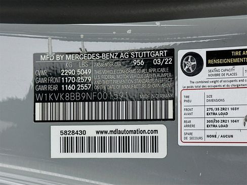 Used 2022 Mercedes-Benz SL 63 AMG 4MATIC image 33