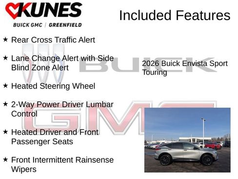 New 2026 Buick Envista Sport Touring w/ Convenience I Package image 4