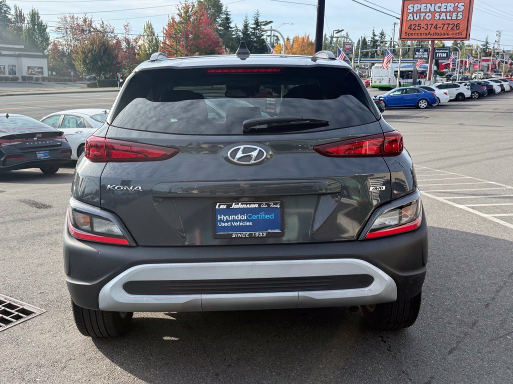 Certified 2023 Hyundai Kona SEL w/ Cargo Package AWD/4WD image 4